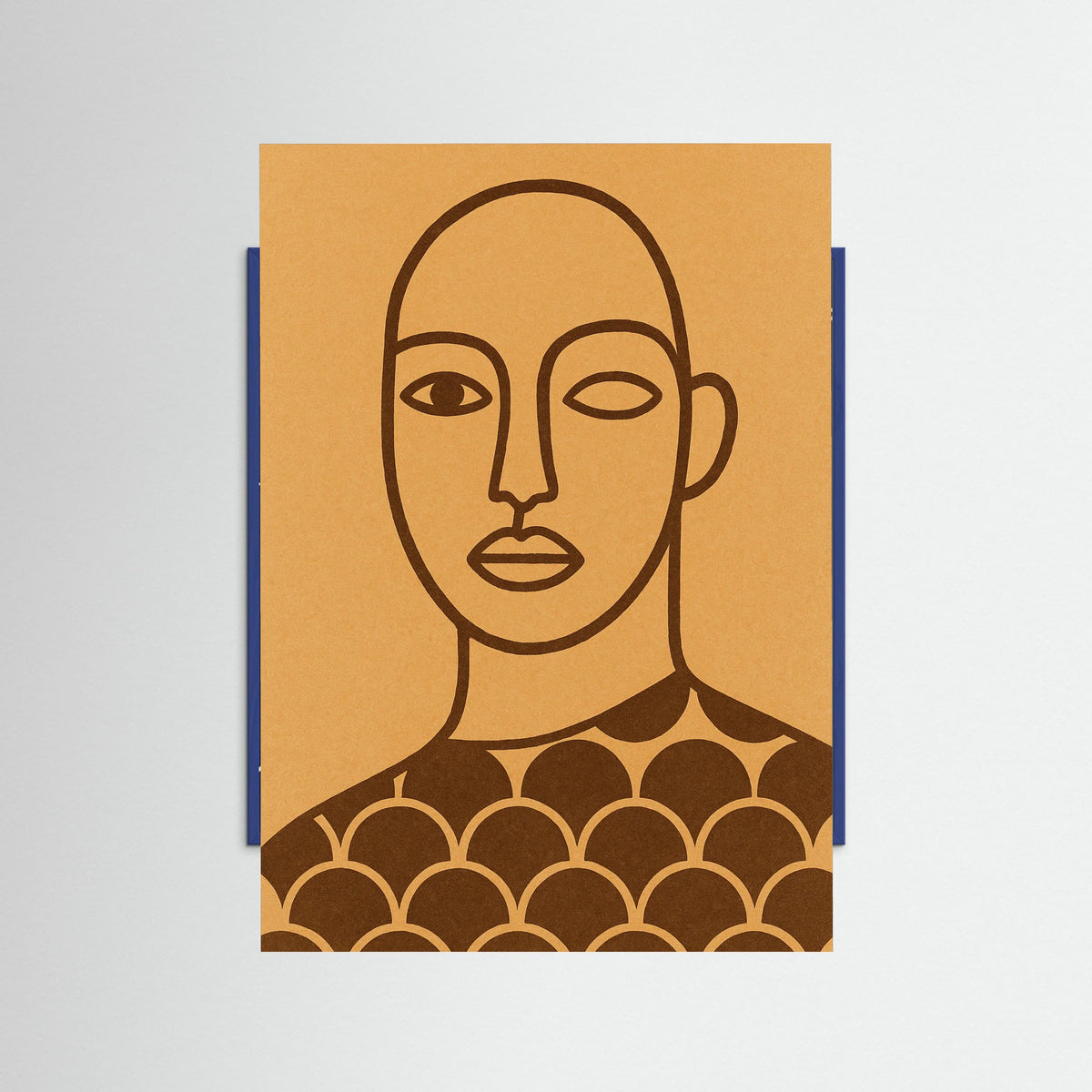 Blue Wood Bold Simplicity