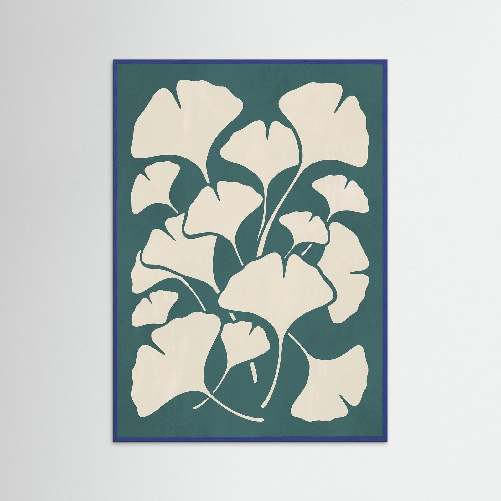 Blue Wood Botanical Bloom