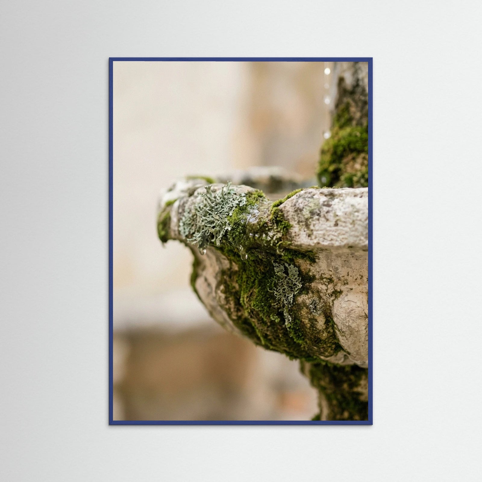 Blue Wood Botanical Embrace