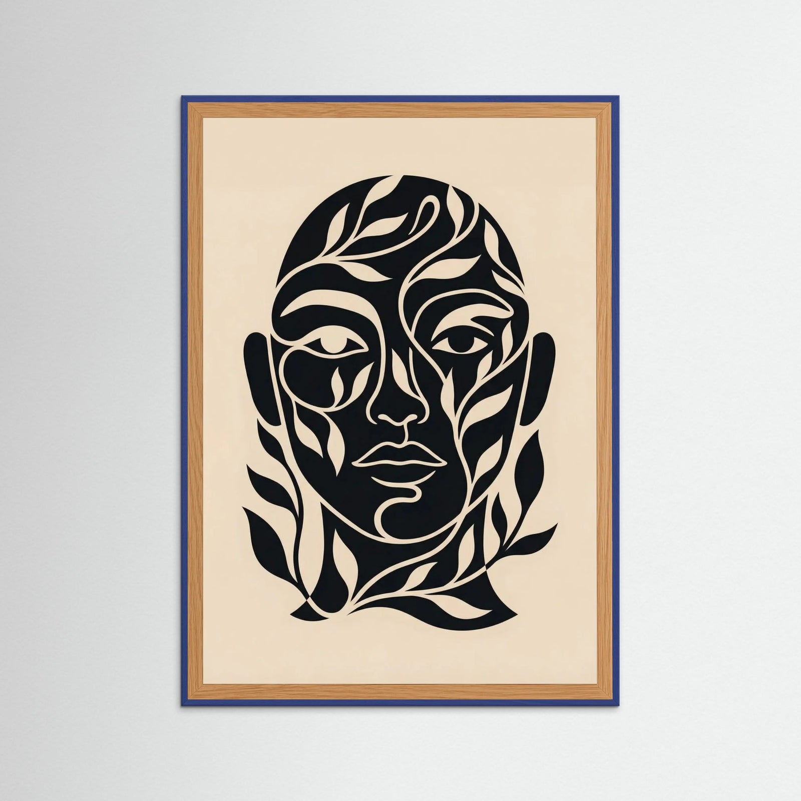 Blue Wood Botanical Embrace