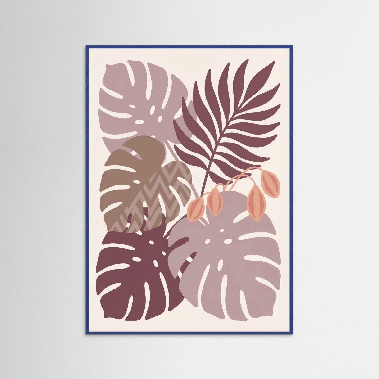 Blue Wood Botanical Embrace