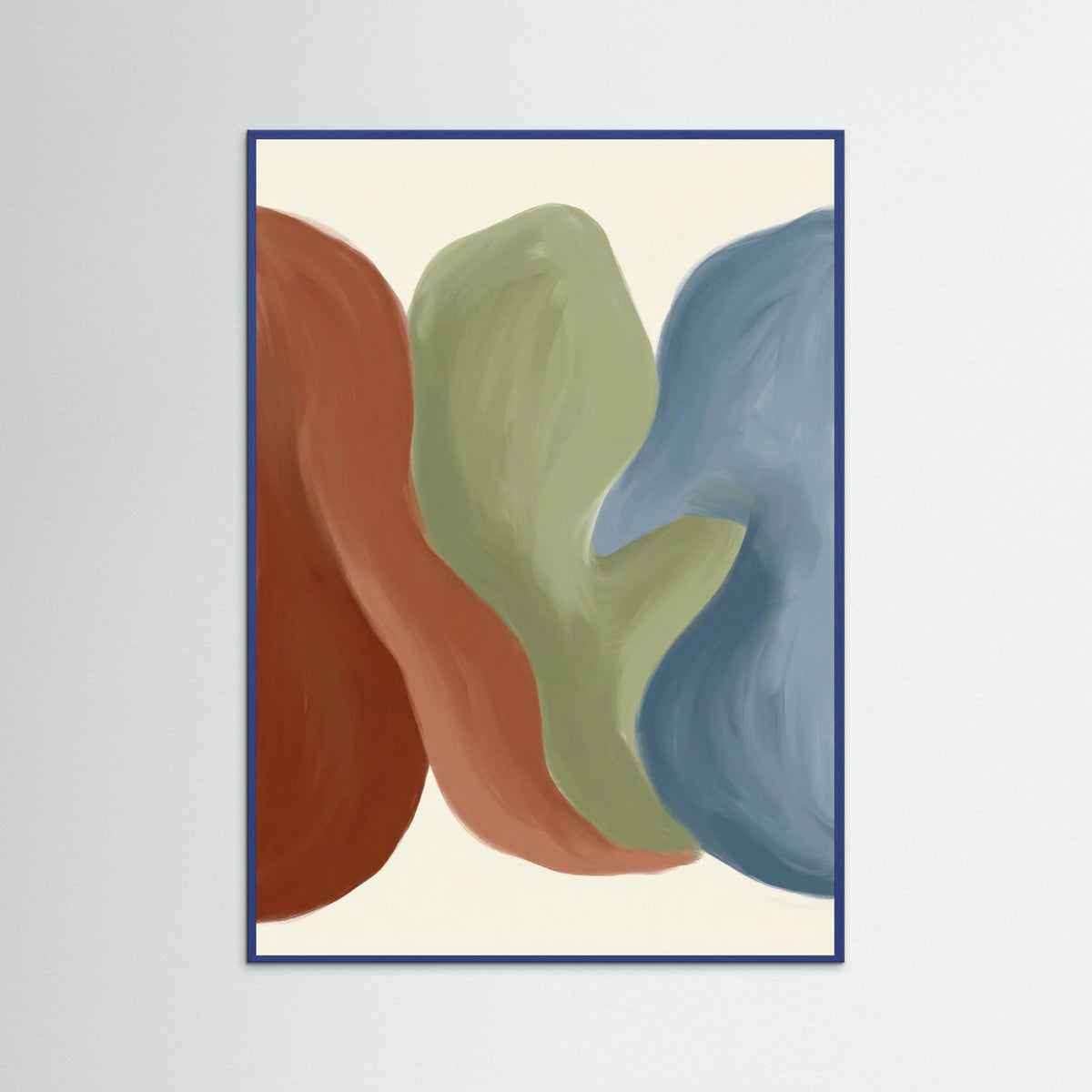 Blue Wood Botanical Flow