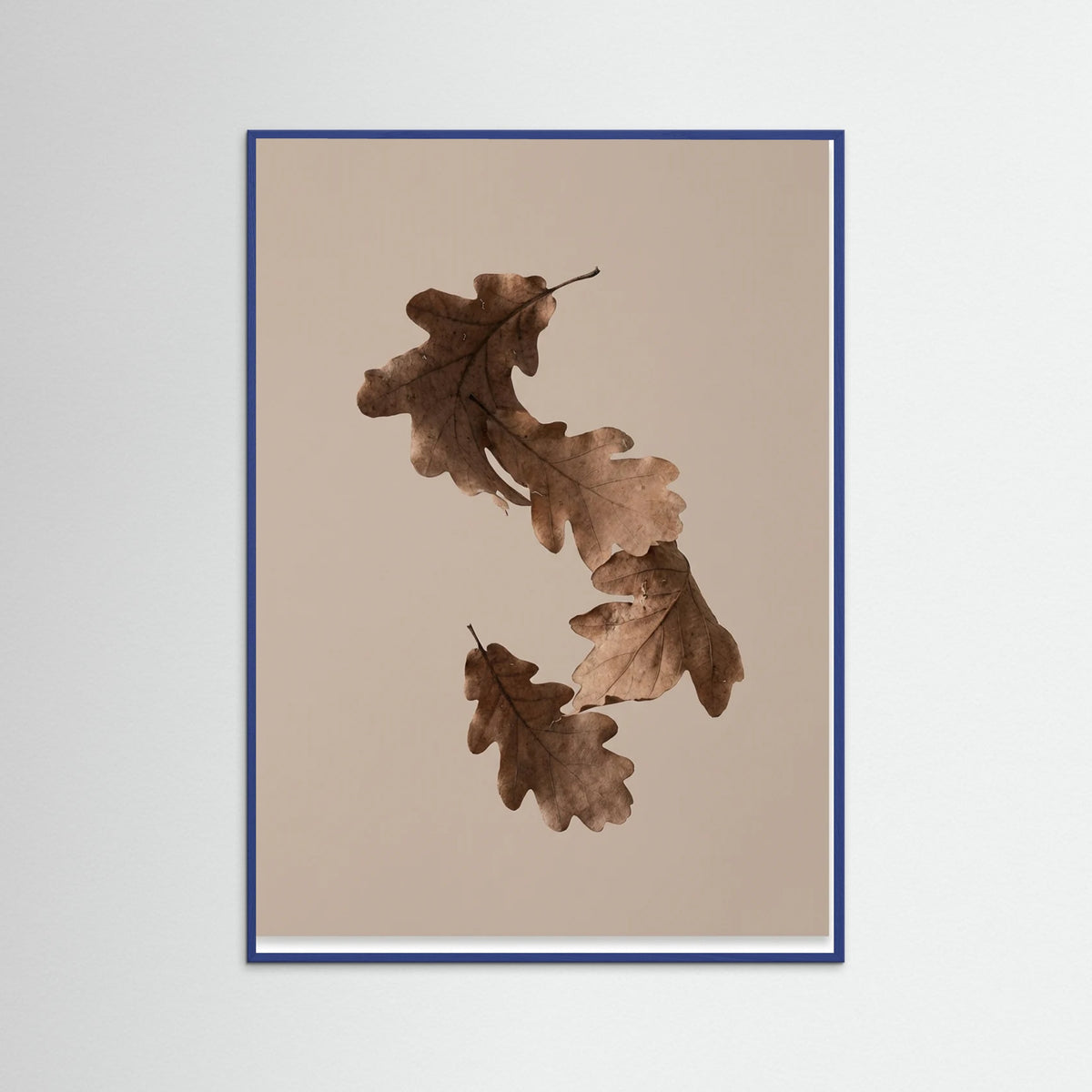 Blue Wood Botanical Forms