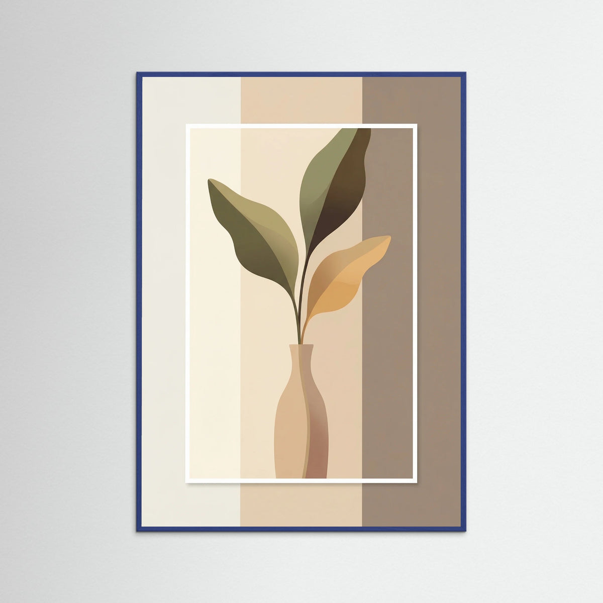 Blue Wood Botanical Harmony Beige