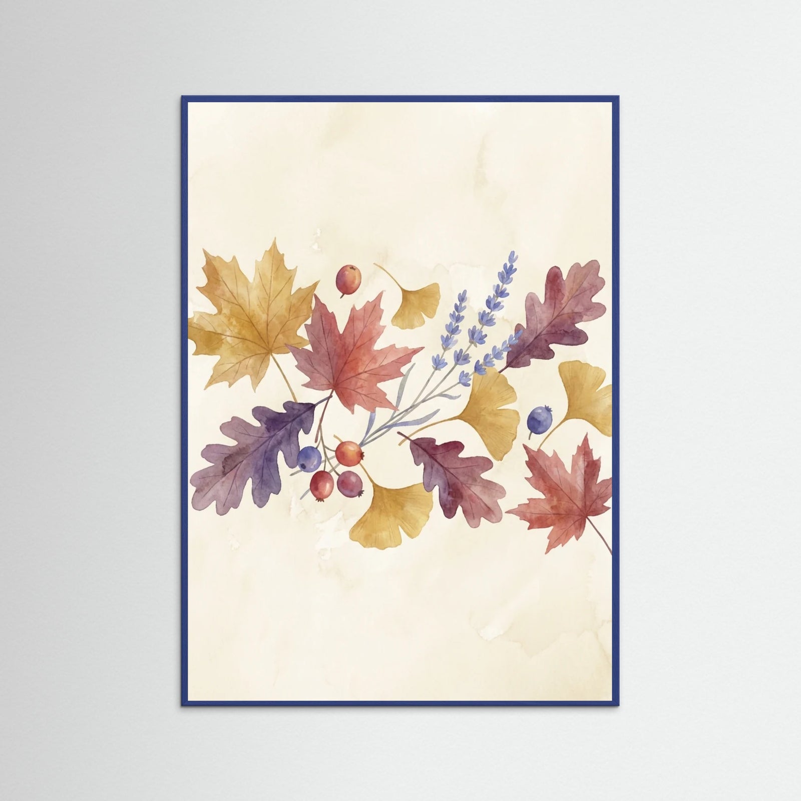 Blue Wood Botanical Harmony