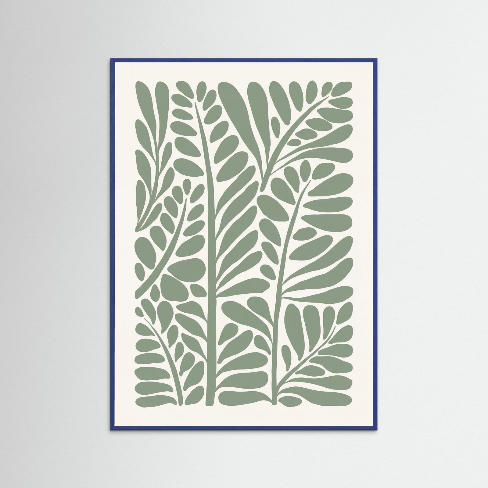 Blue Wood Botanical Harmony