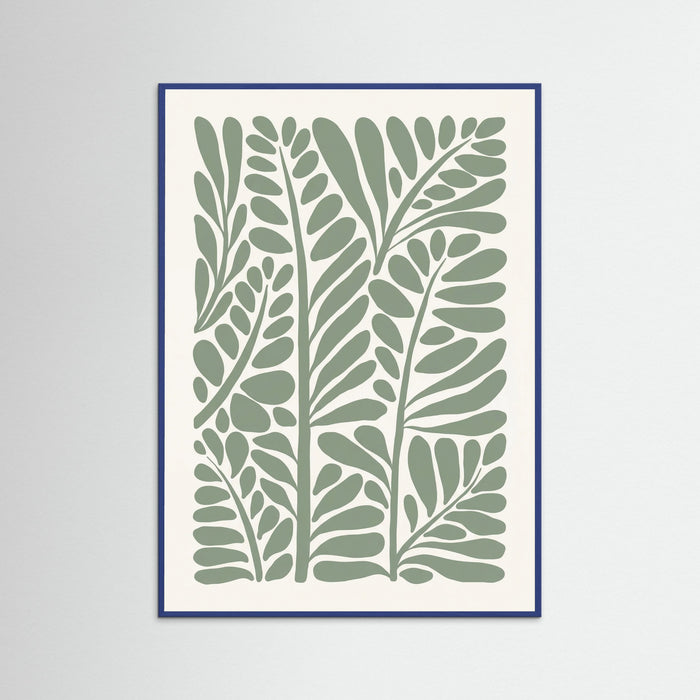 Blue Wood Botanical Harmony