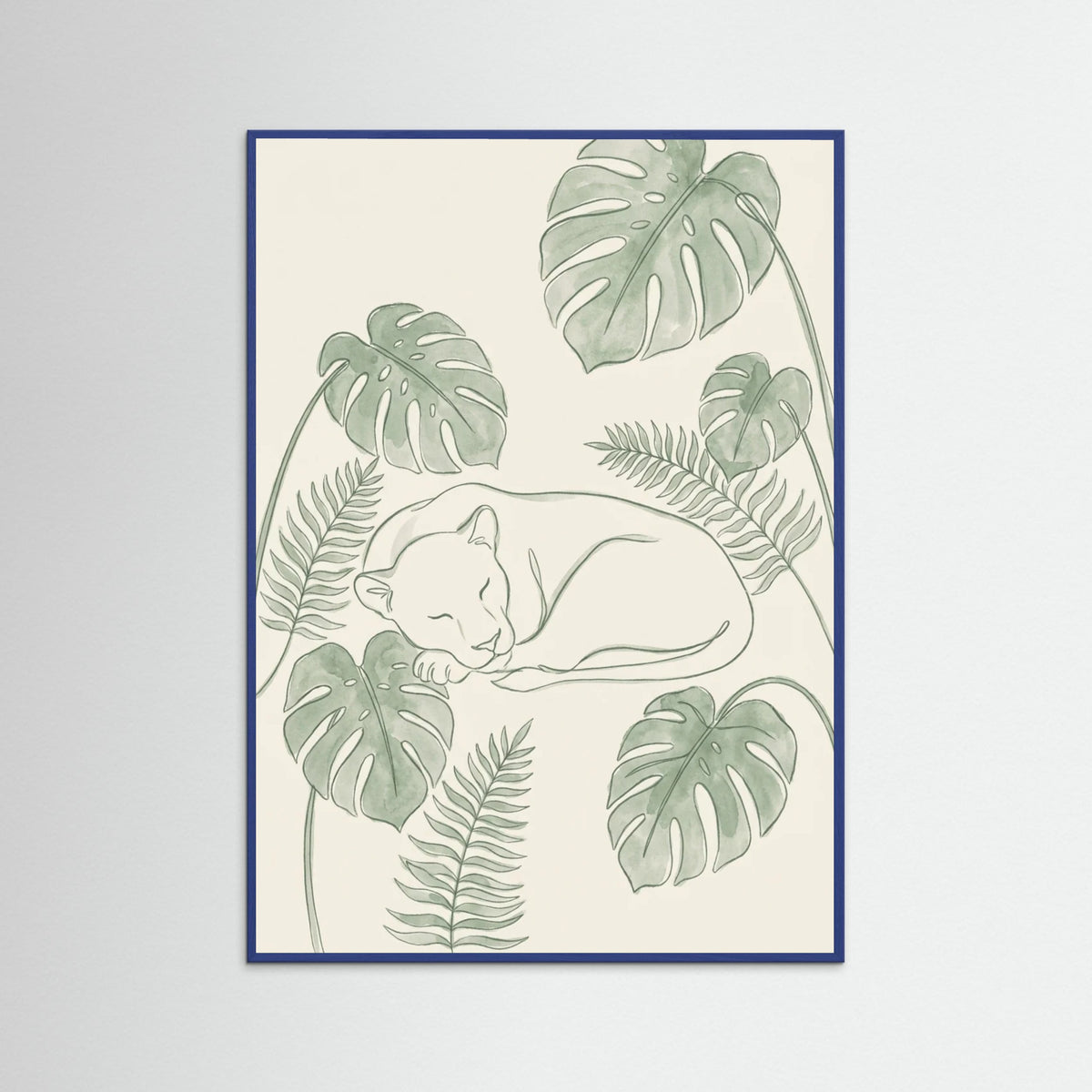 Blue Wood Botanical Serenity