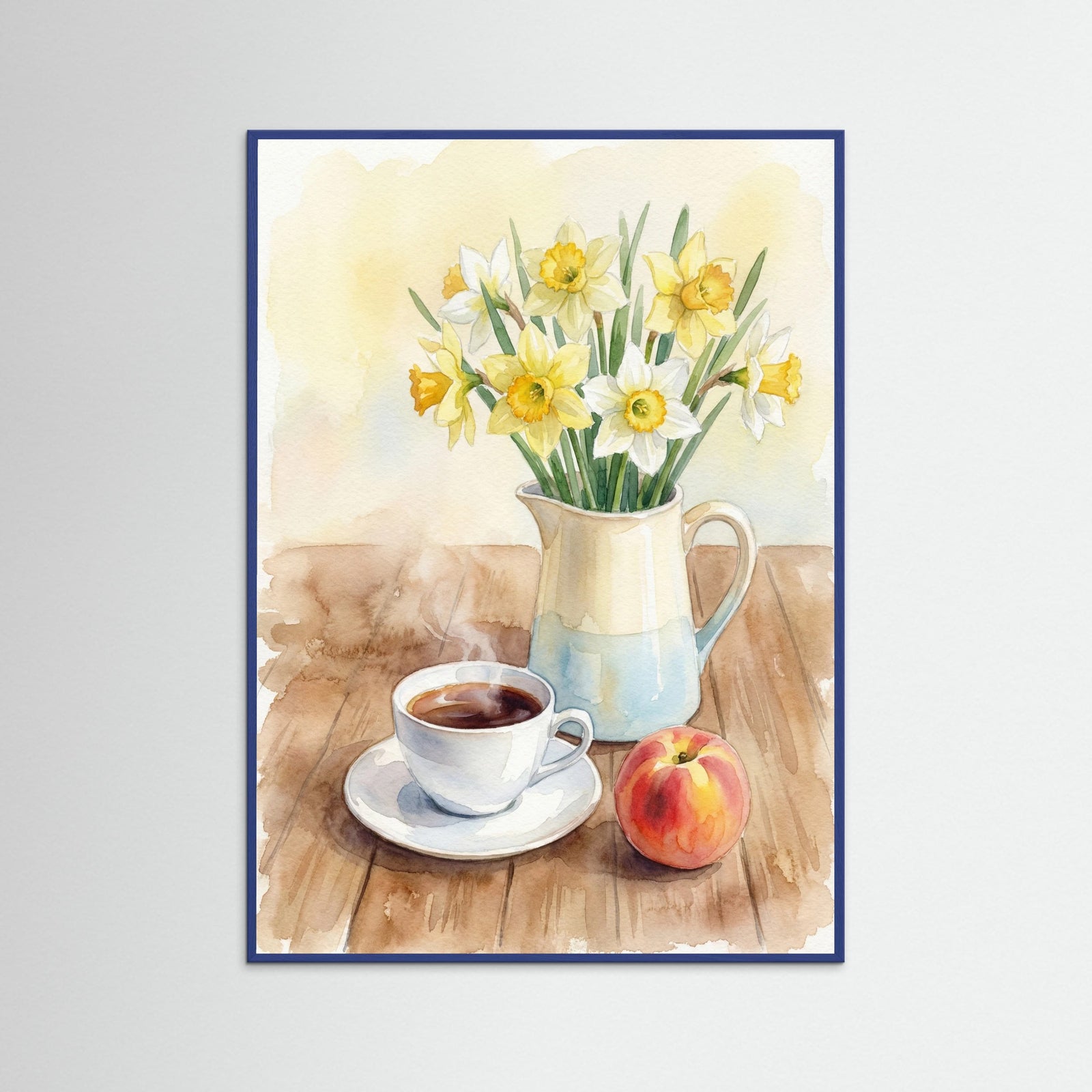 Blue Wood Breakfast Serenity