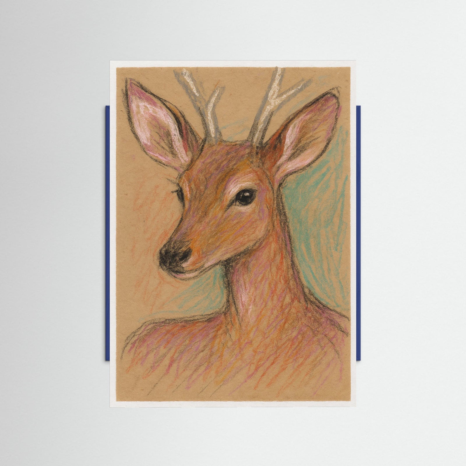 Blue Wood Brown Whispers