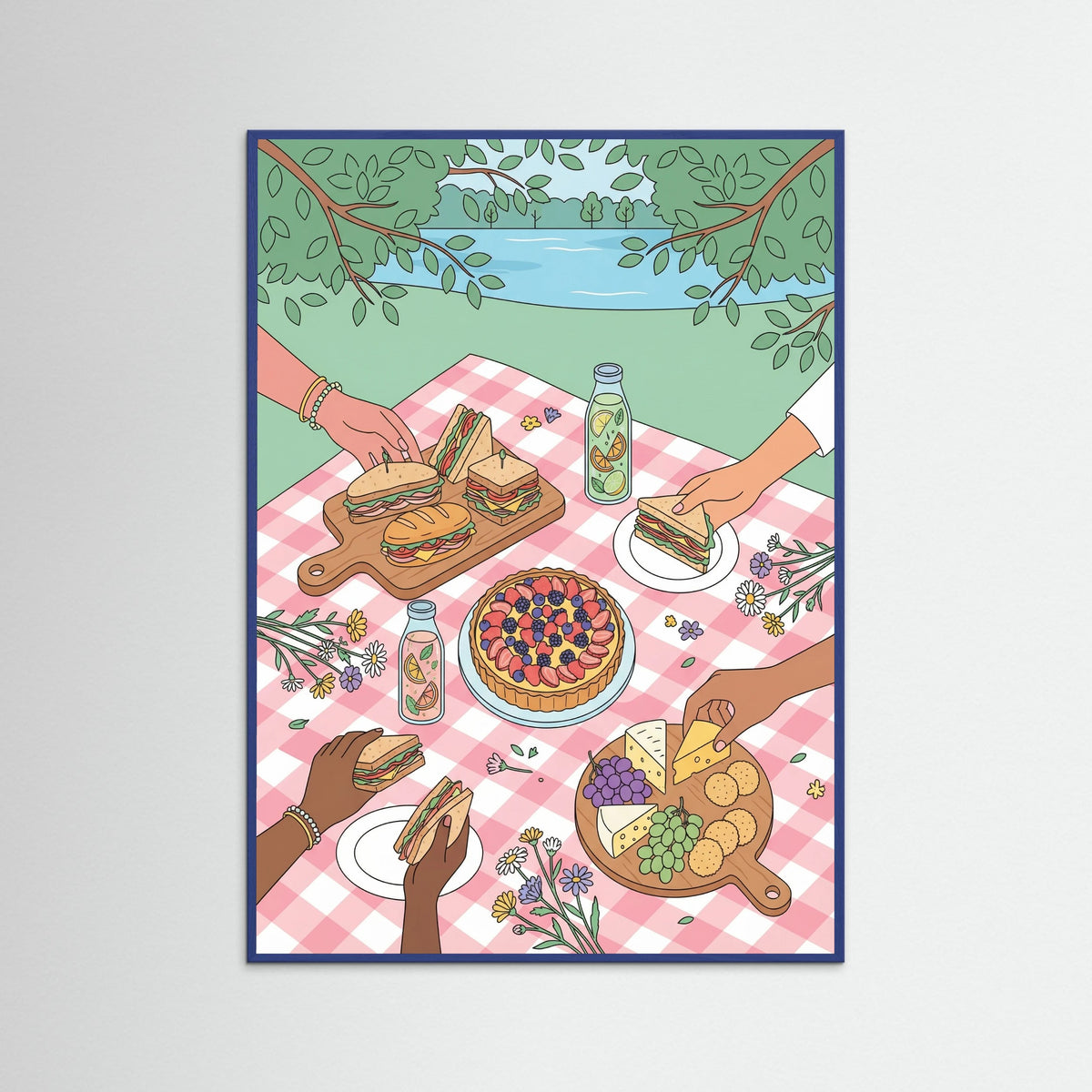 Blue Wood Brunch Gathering