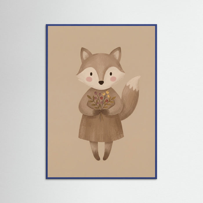 Blue Wood Bunnys Bouquet