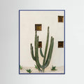 Blue Wood Cabo Cactus IX Poster
