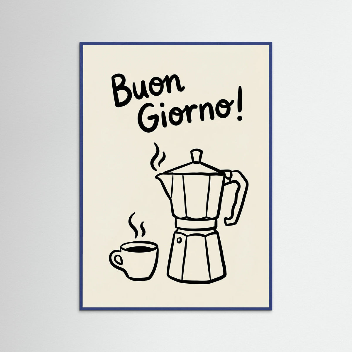 Blue Wood Caff Invitation