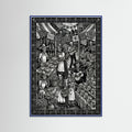 Blue Wood Calavera Tapatia Chronicle