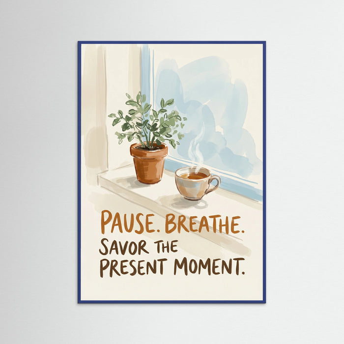 Calm Urgency – Poster und Kunstdruck