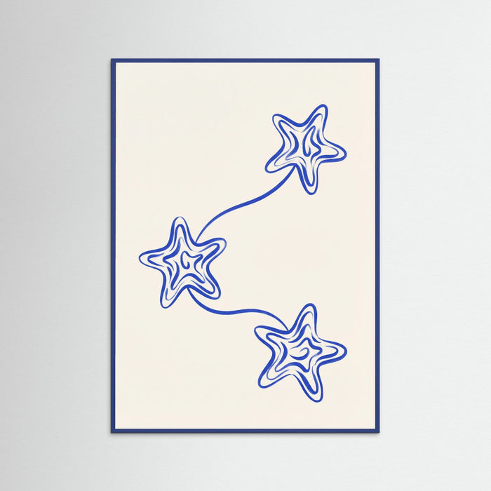 Blue Wood Celestial Blooms