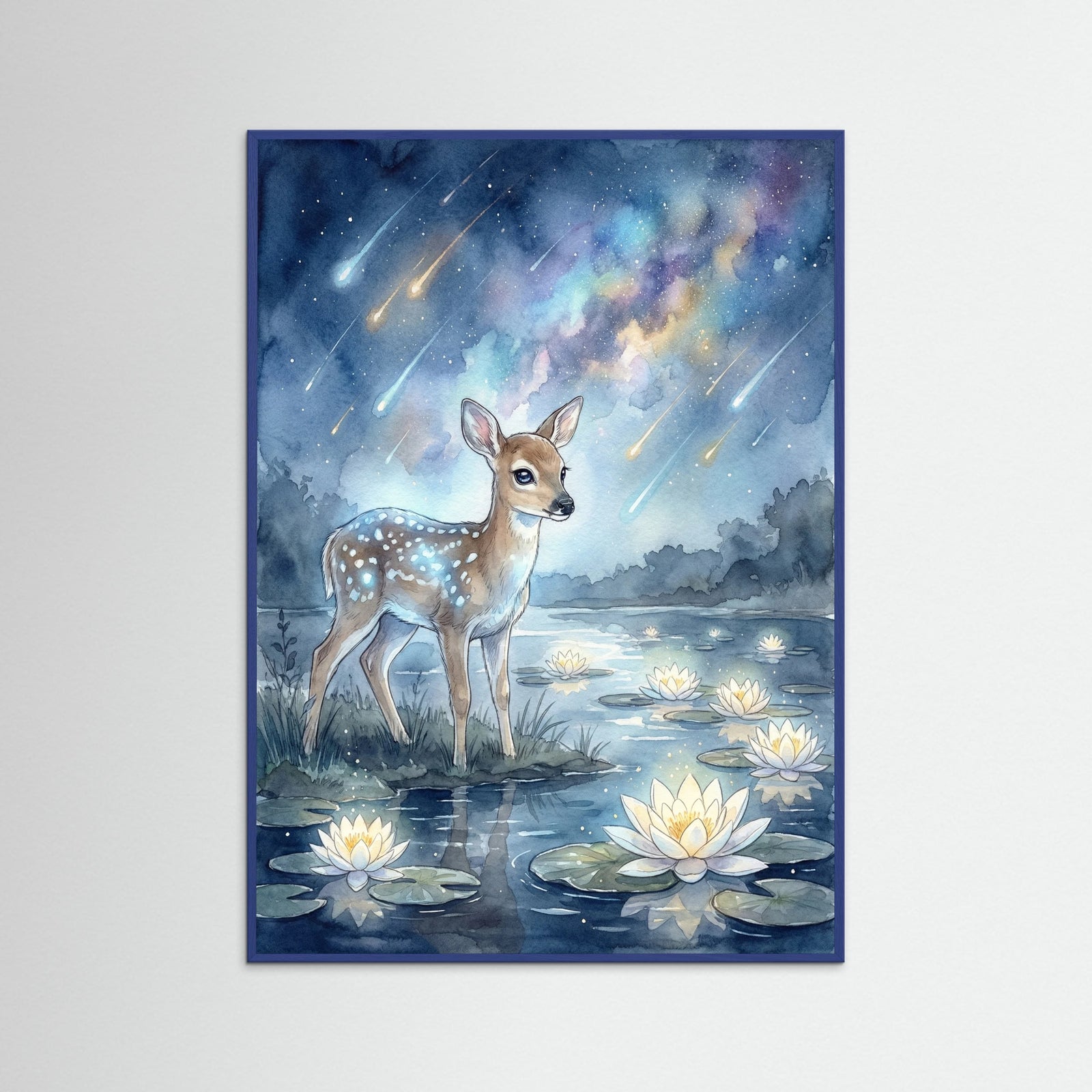 Blue Wood Celestial Daisies