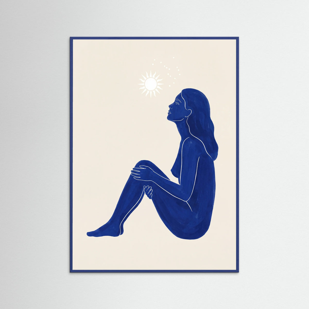 Blue Wood Celestial Embrace