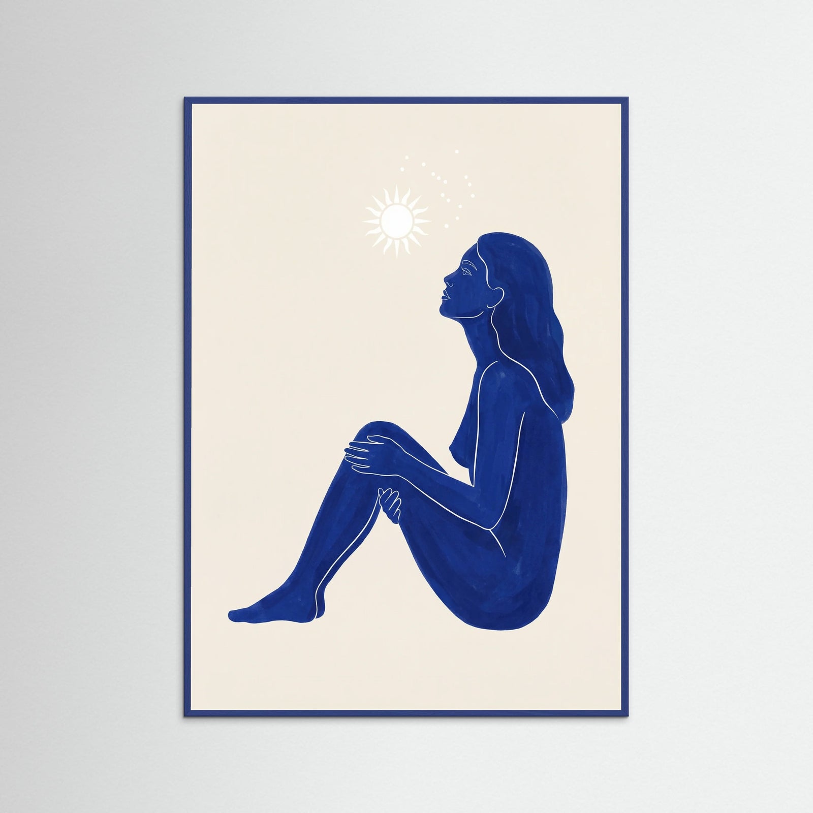 Blue Wood Celestial Embrace