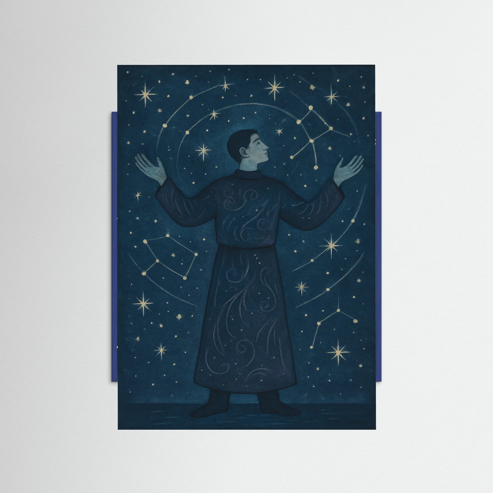 Blue Wood Celestial Waltz