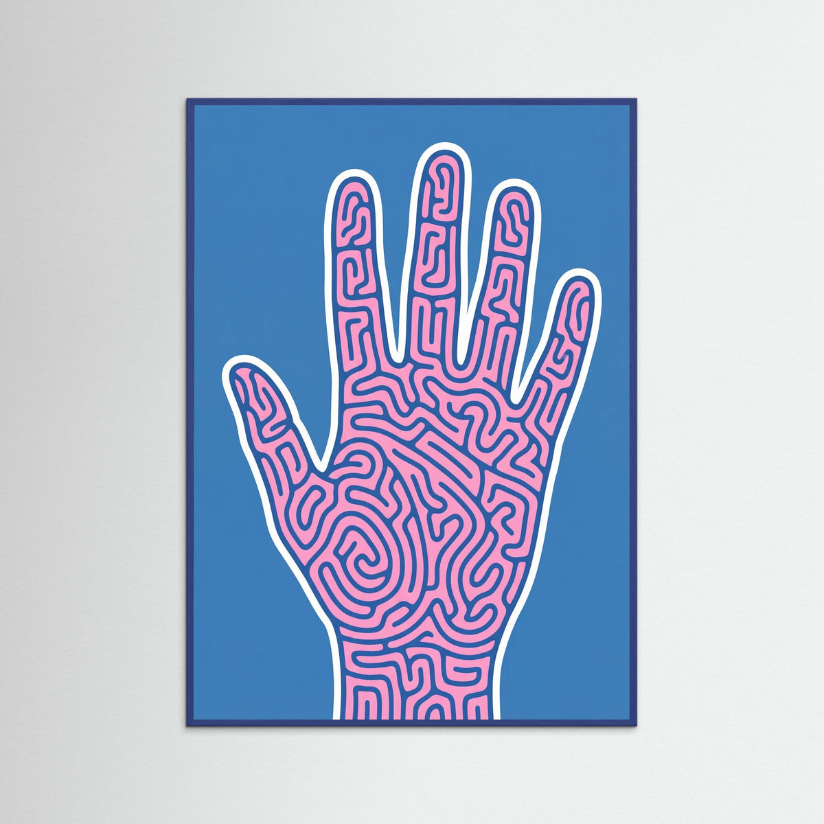 Blue Wood Cerebral Bloom