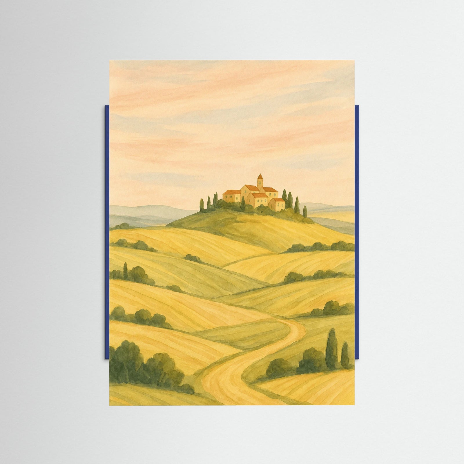 Blue Wood Charming Balconies