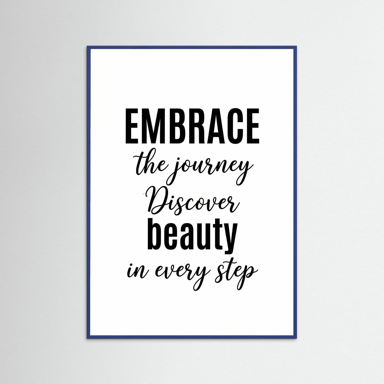 Blue Wood Cherished Moments