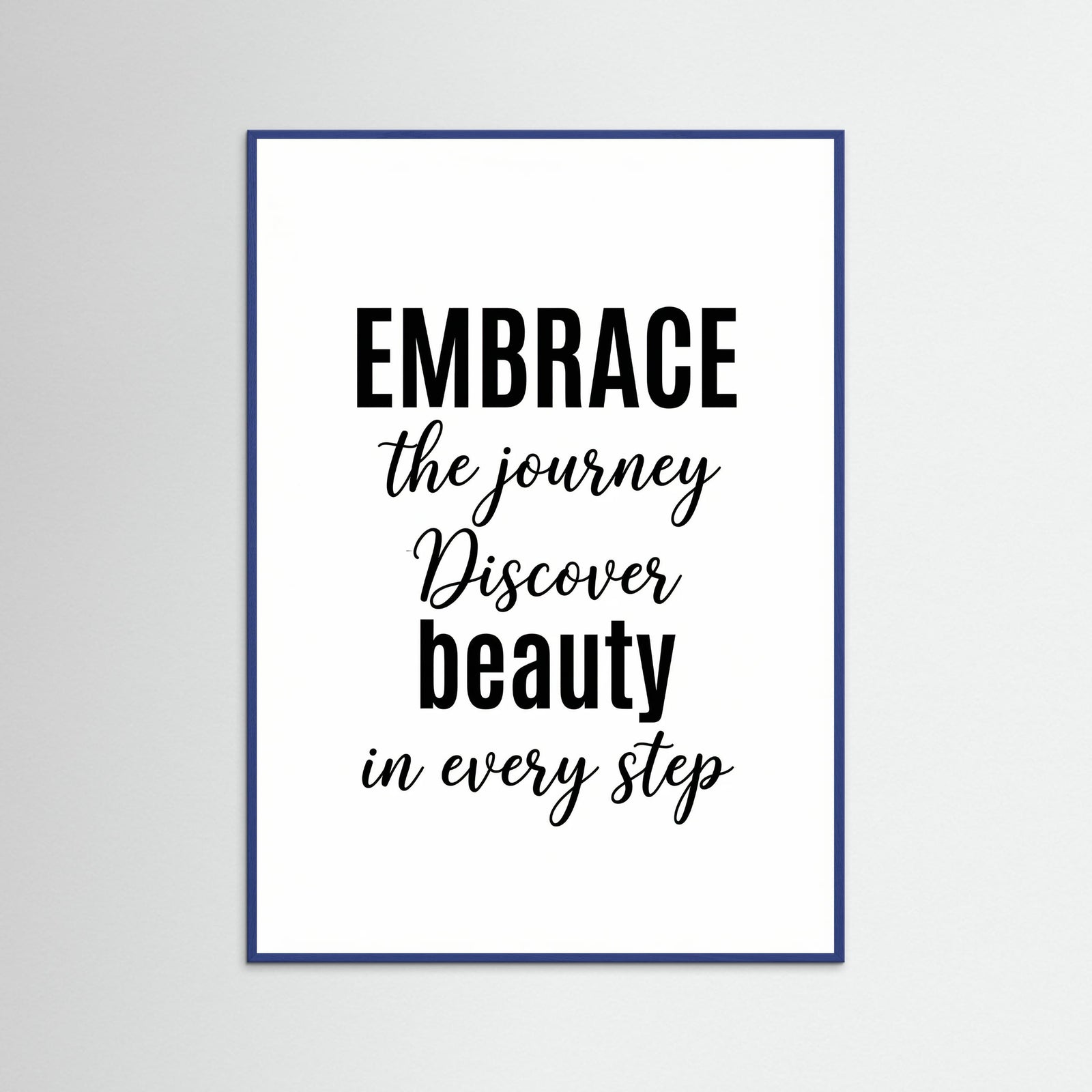 Blue Wood Cherished Moments