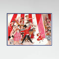 Circus in the city Poster – poster and art print