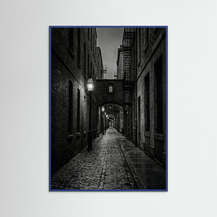 Blue Wood Citys Quiet Rest