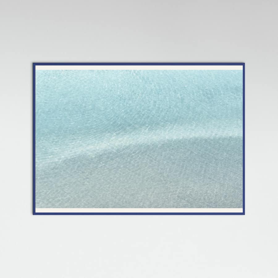 Clear sea water Poster – poster and art print