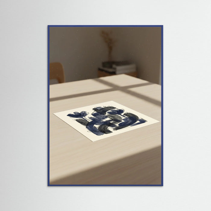 Blue Wood Coastal Citrus Serenity