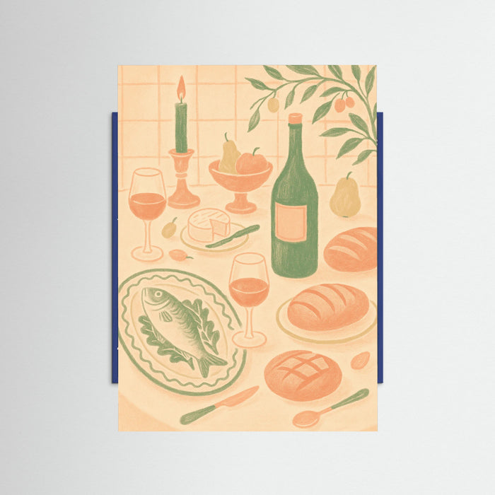 Blue Wood Coastal Cuisine Elegance