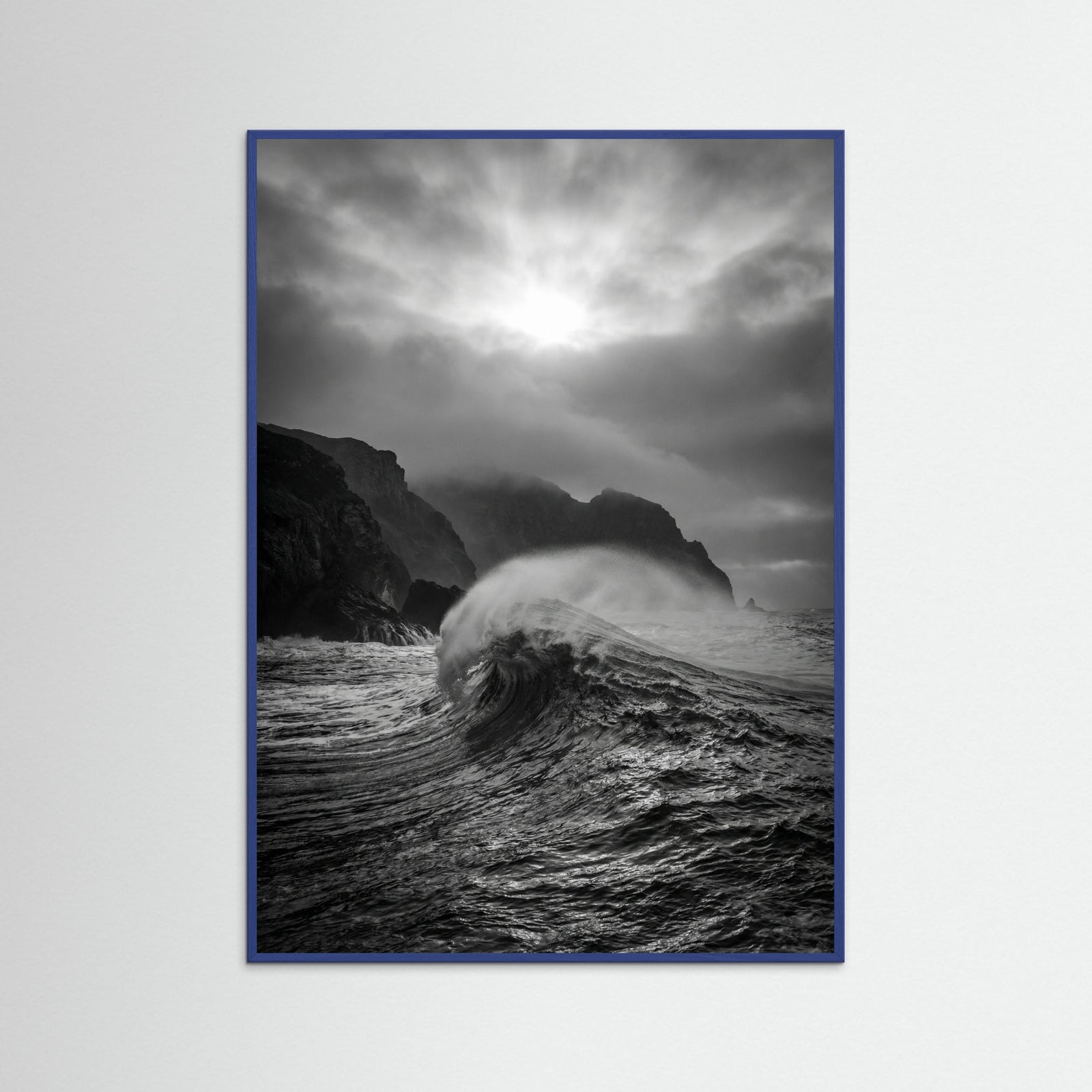 Blue Wood Coastal Horizon