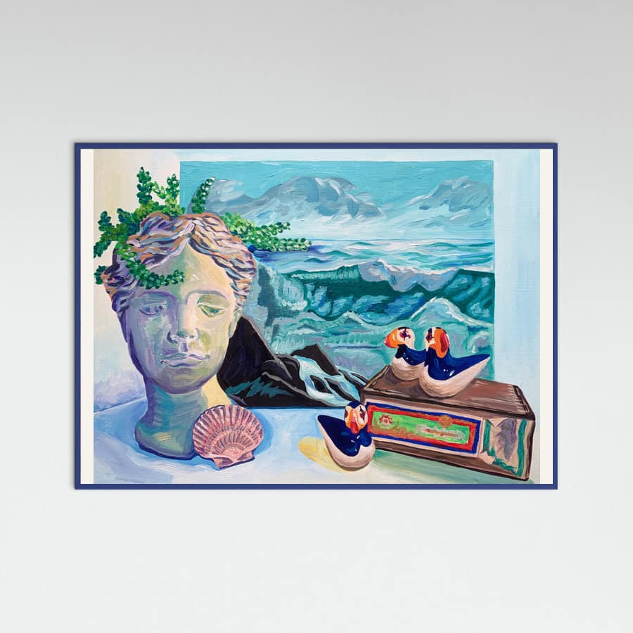 Coastal Still Life Poster – Poster und Kunstdruck