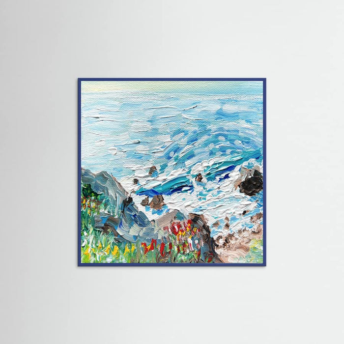 Coastline -juliste – juliste ja taidepainatus