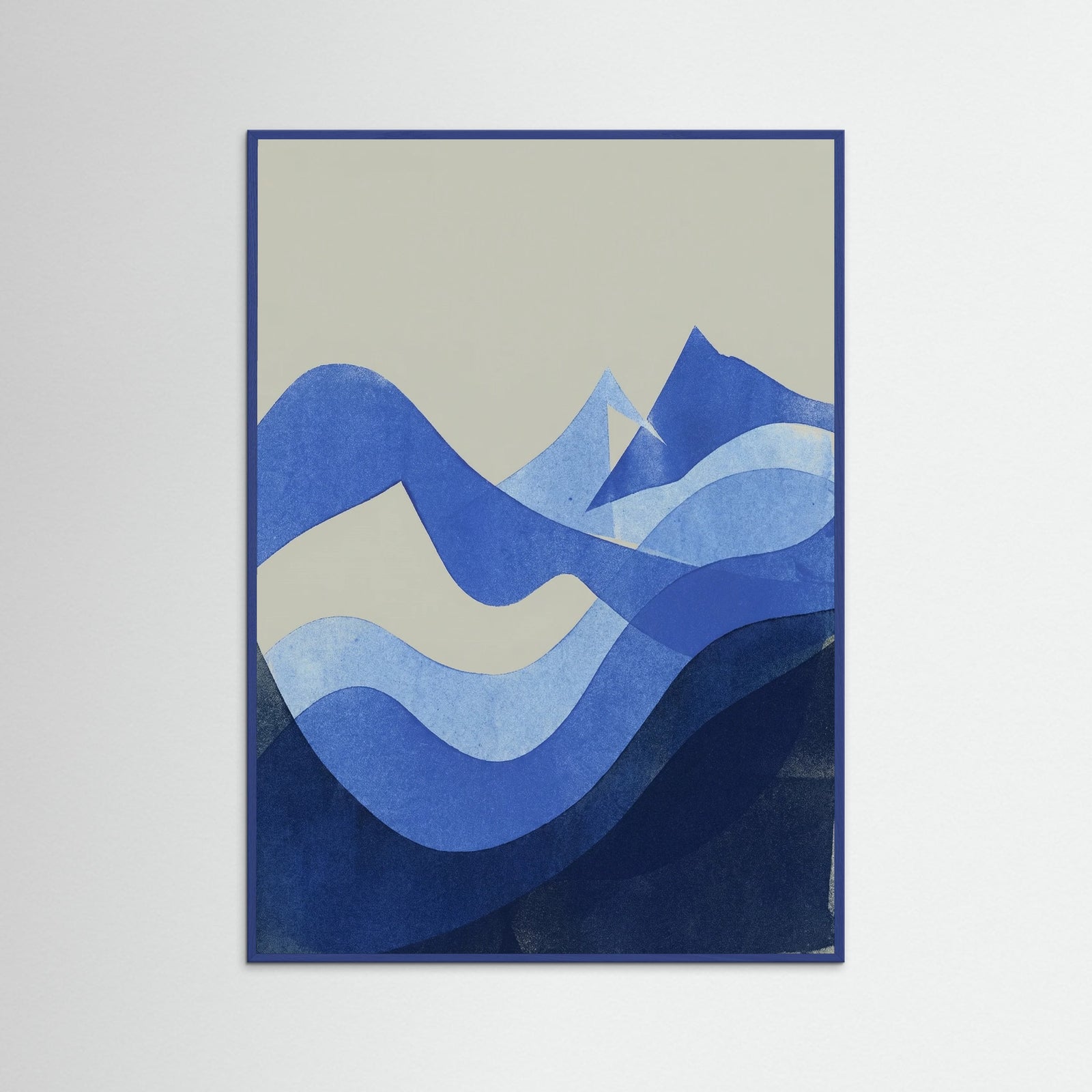 Blue Wood Cobalt Forms