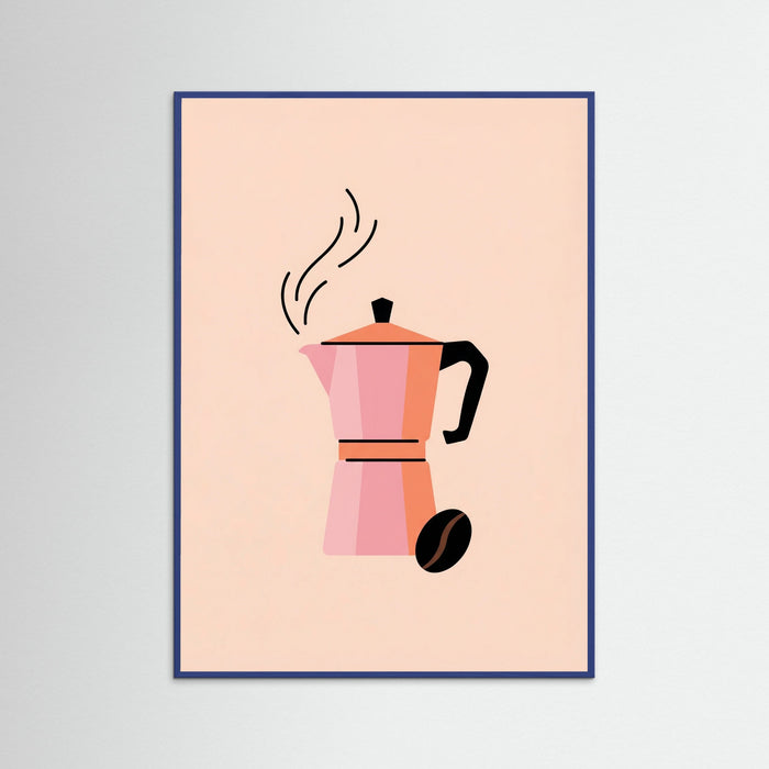 Blue Wood Coffee Mood