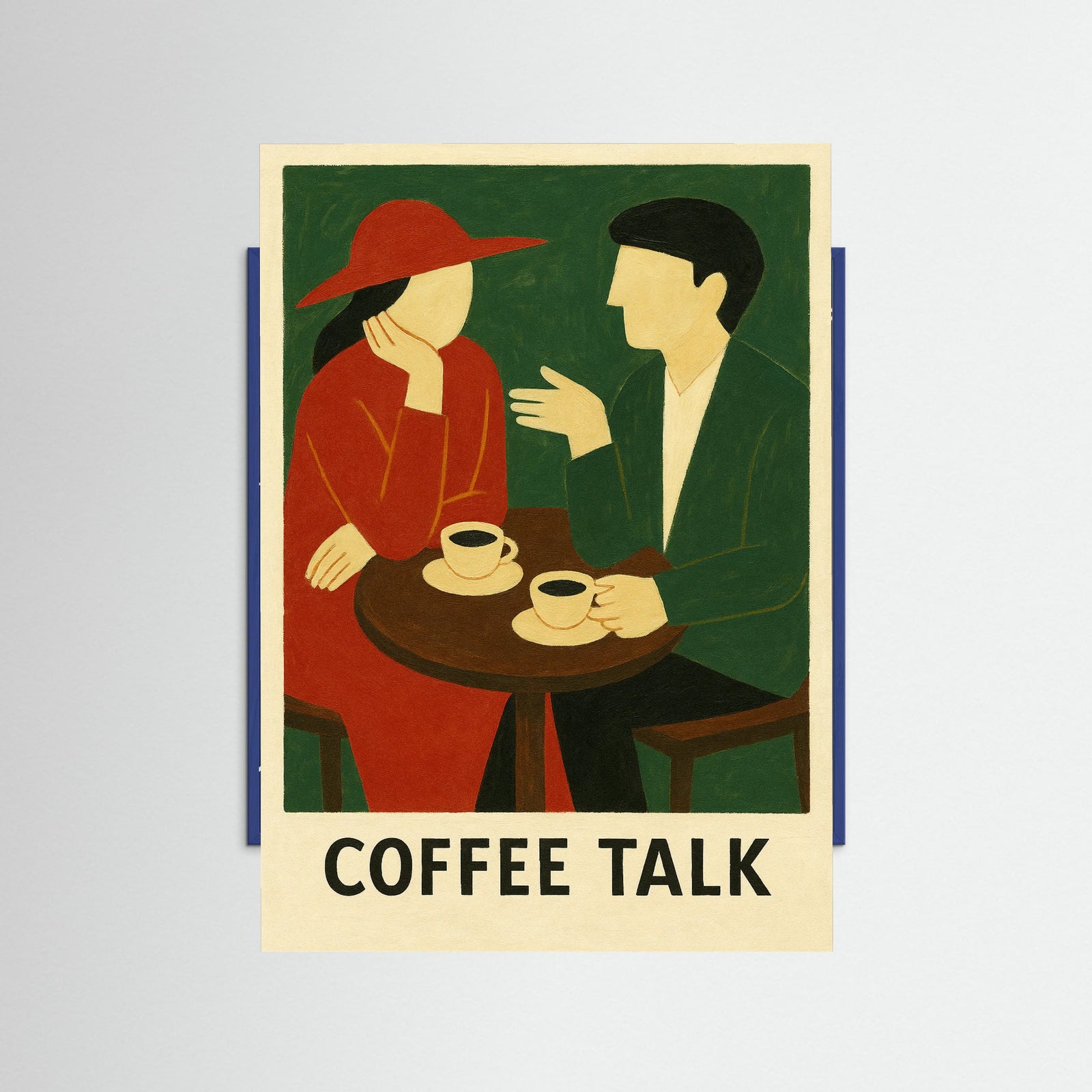 Blue Wood Coffee Talk