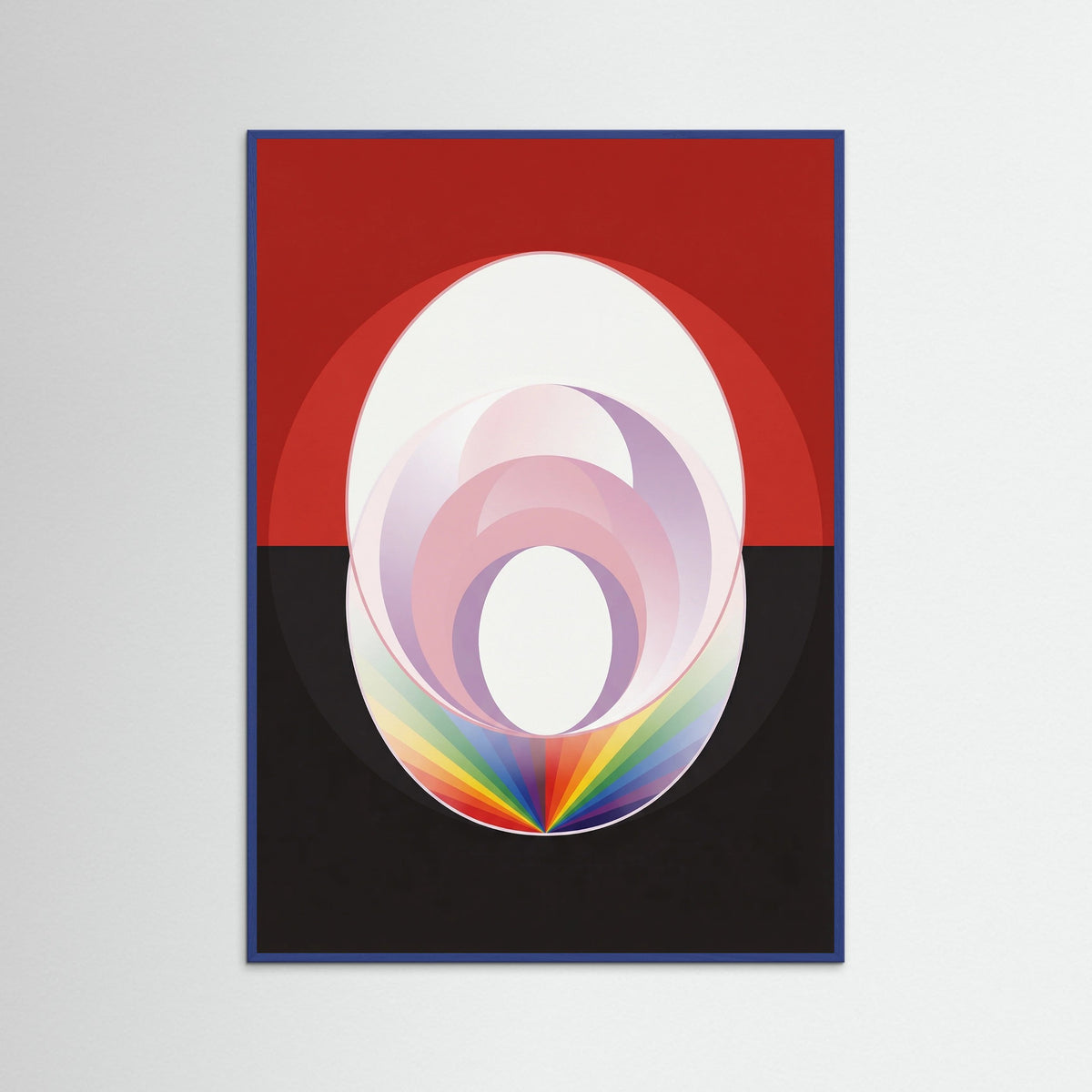 Blue Wood Concentric Radiance