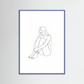 Blue Wood Contemplative Guardian