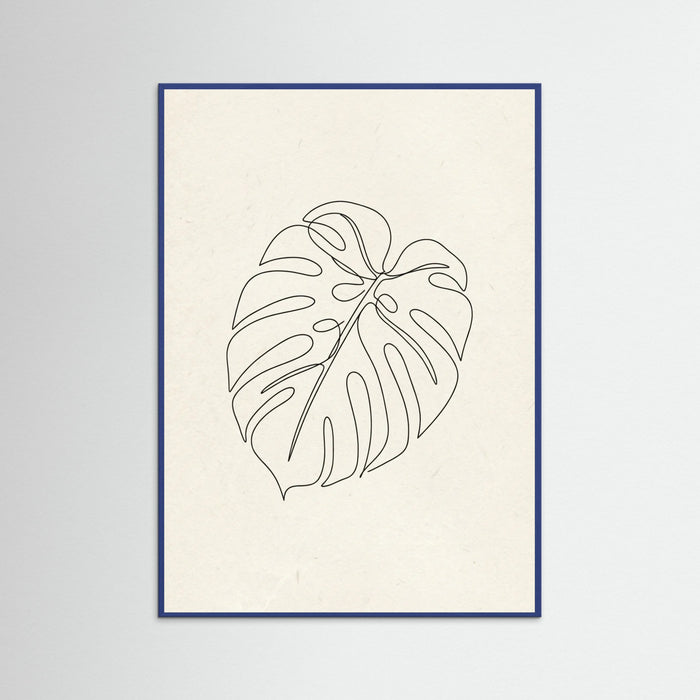 Blue Wood Contour Gaze