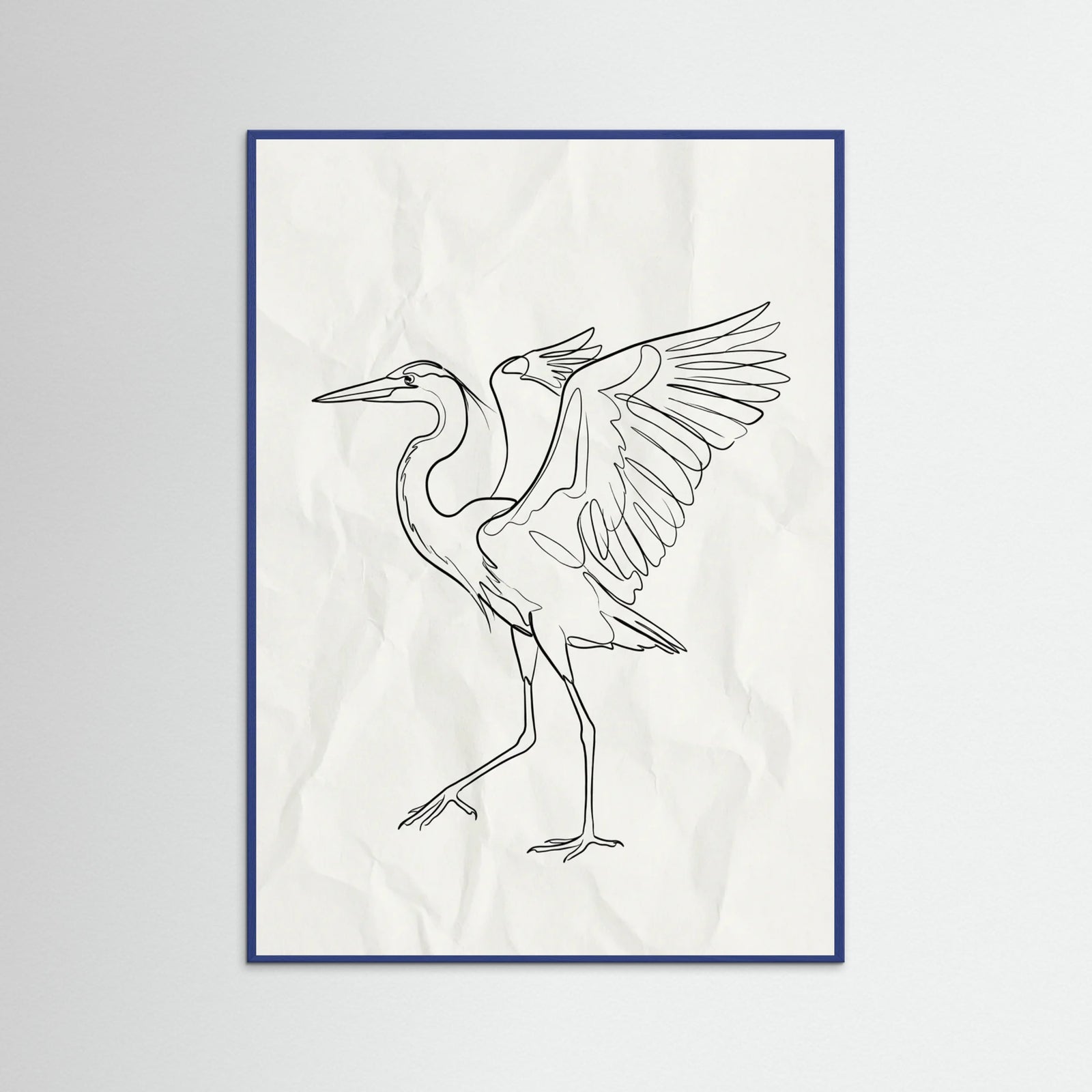 Blue Wood Contour Spirit