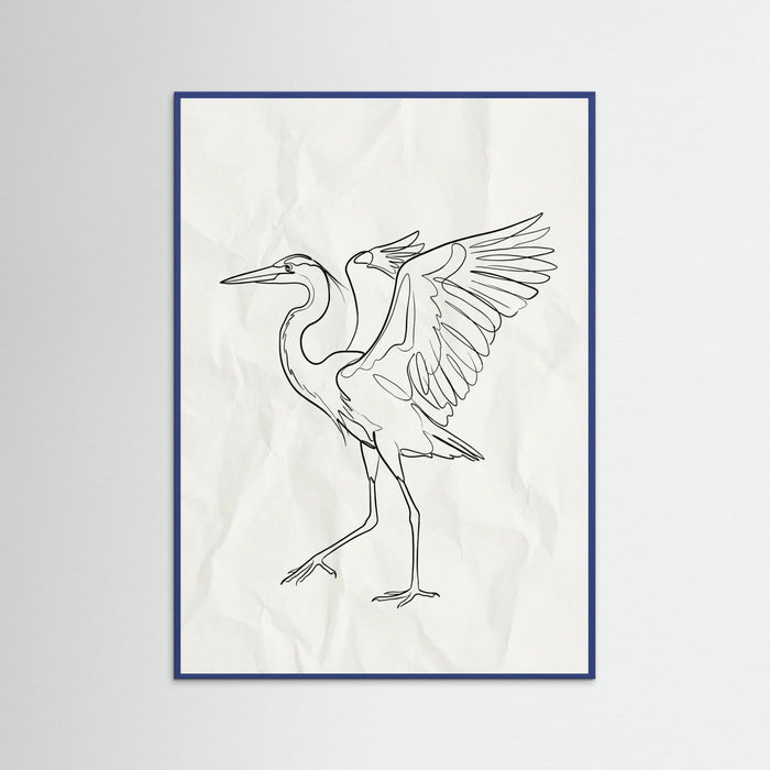 Blue Wood Contour Spirit