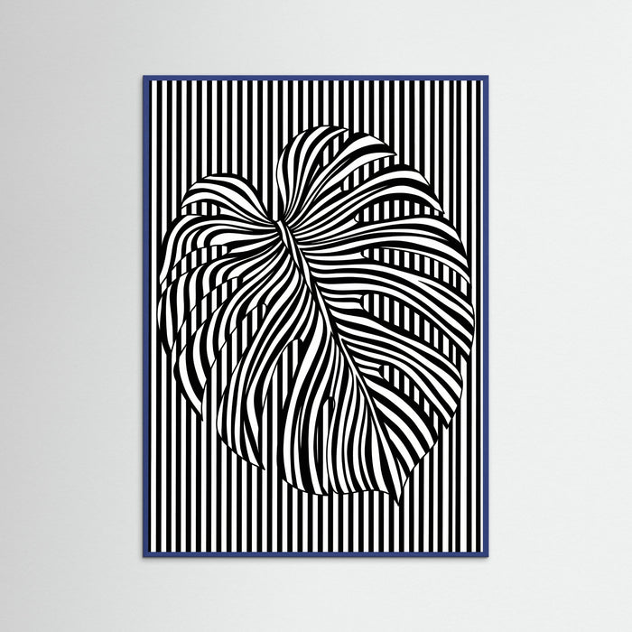 Blue Wood Contrast Embrace