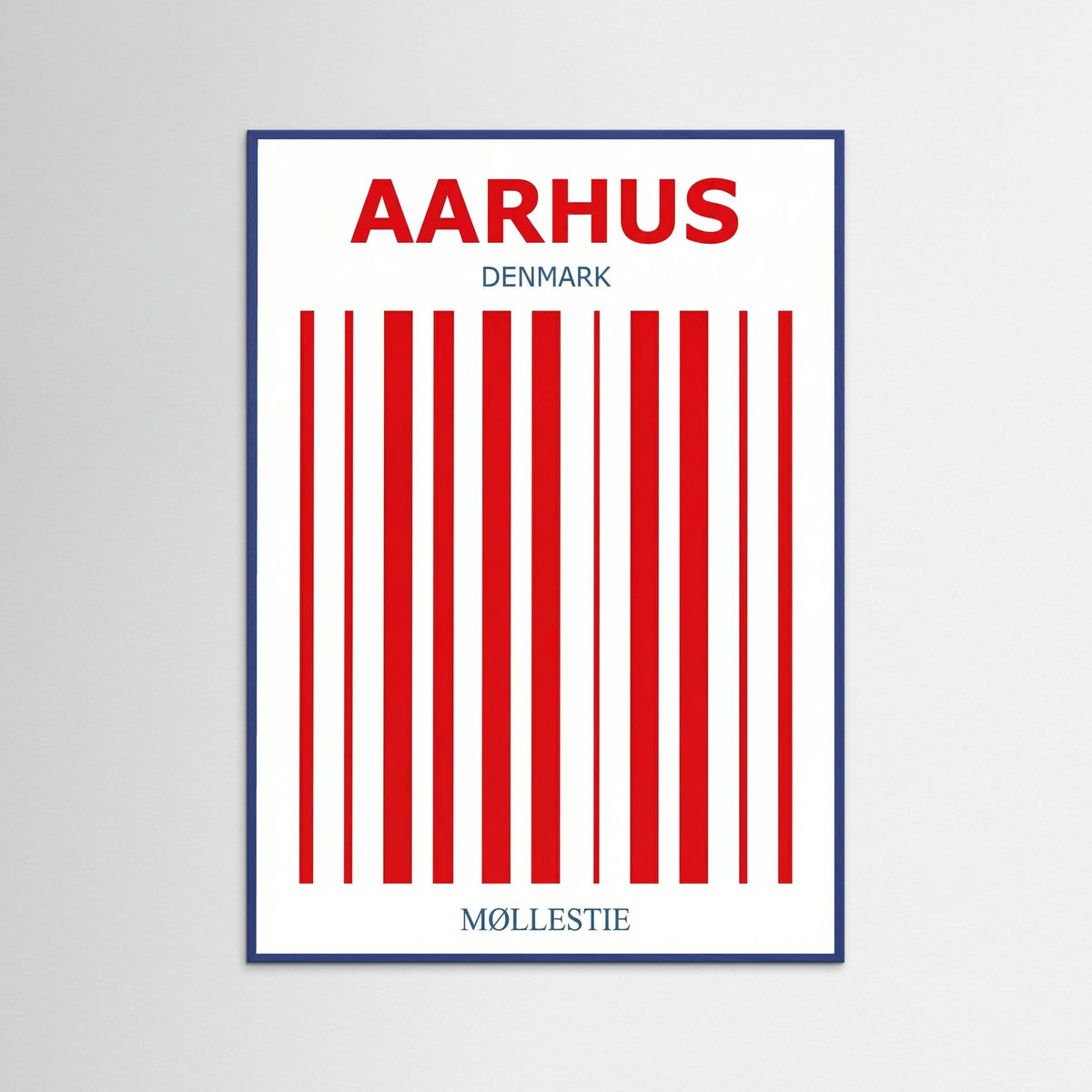 Blue Wood Copenhagen Stripes