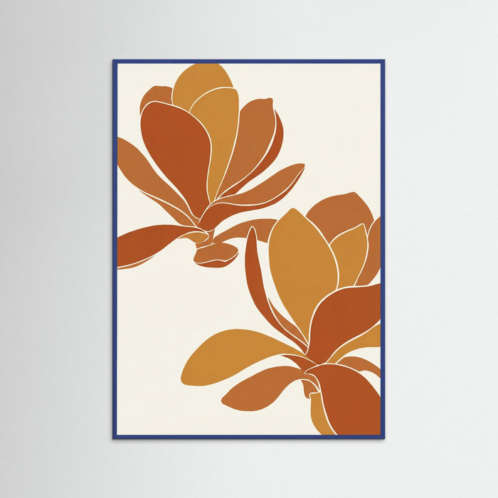 Blue Wood Copper Foliage