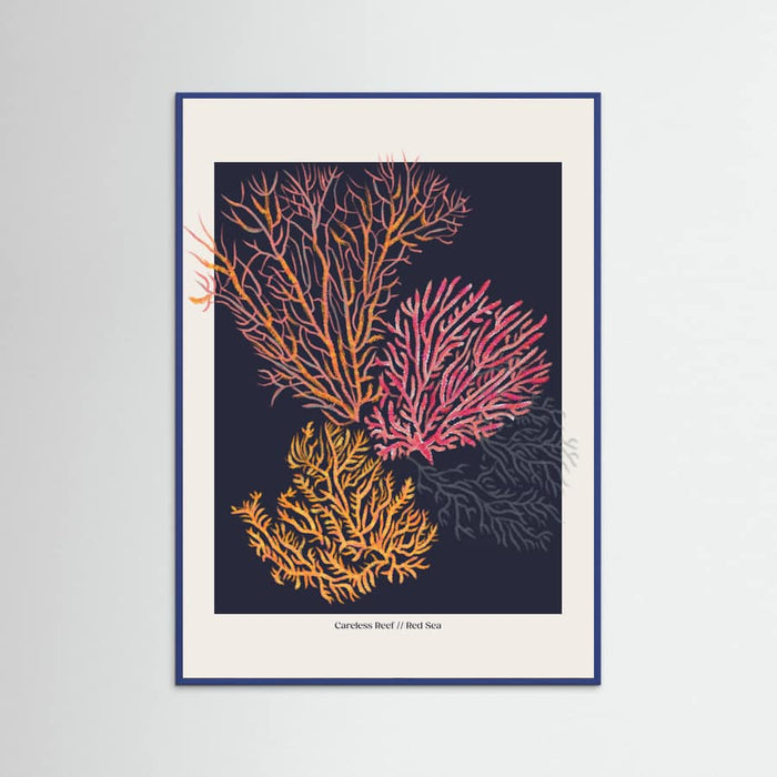 Affiche Coral Garden Careless Reef – affiche et impression d’art