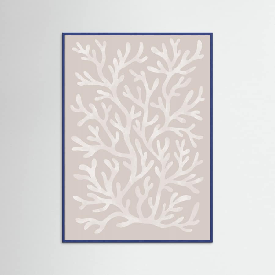 Coral pattern II Poster – poster and art print